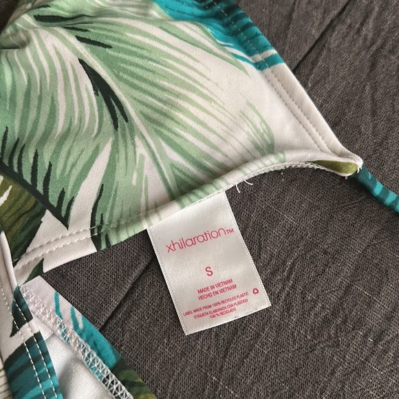 Xhilaration Palm Leaves Bikini Set - Picture 2 of 11